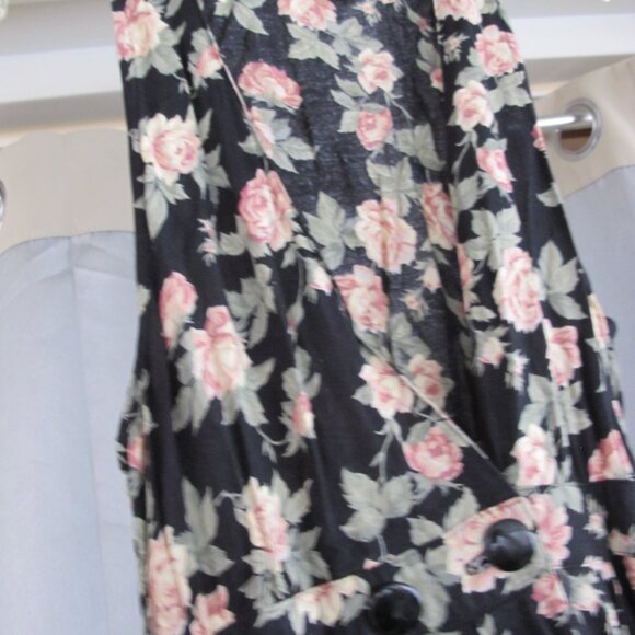 Vintage R.J. Stevens by Carol Escritor Wide Leg Jumpsuit - Picture 2 of 15